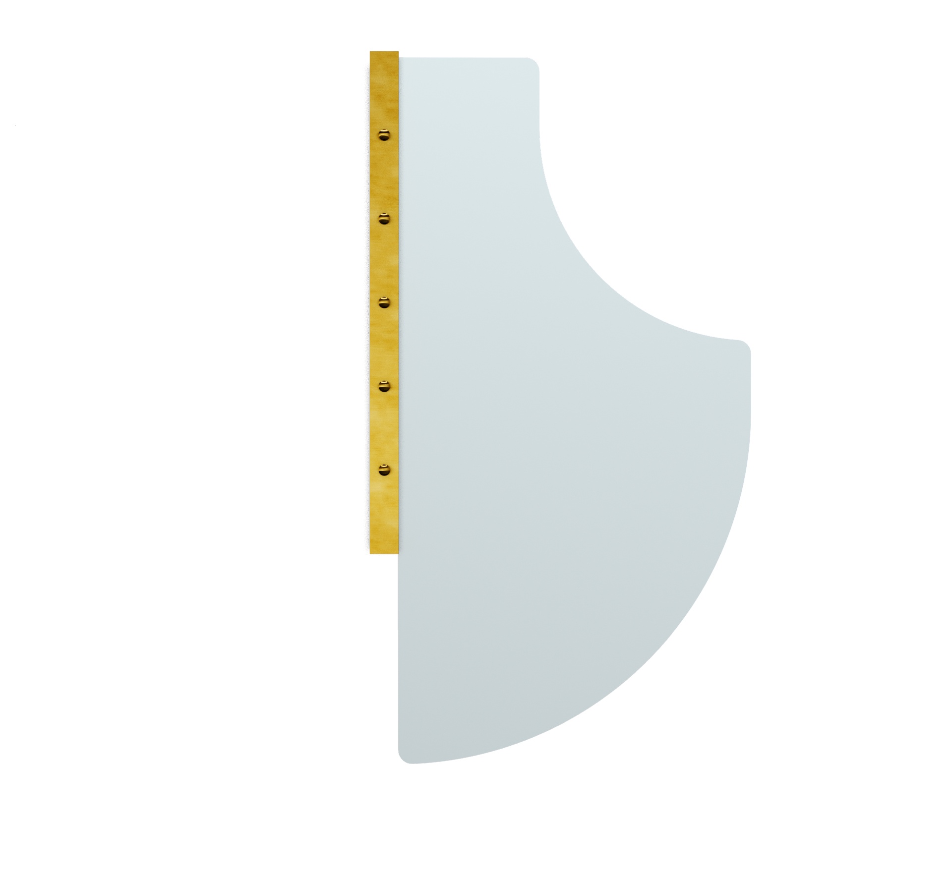 Shield B - Specchio illuminato